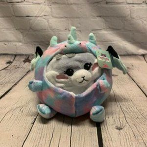 NEW Justice Undercover Squishable Plush in Disquise 7" Amber Hamster in Dragon